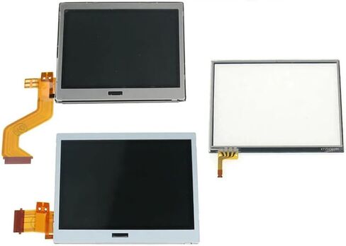 Replacement Top Upper/Lower Bottom LCD Display for Nintend DS Lite NDSL Touch Screen Digitizer Glass Screen (3 in All) in Kuwait