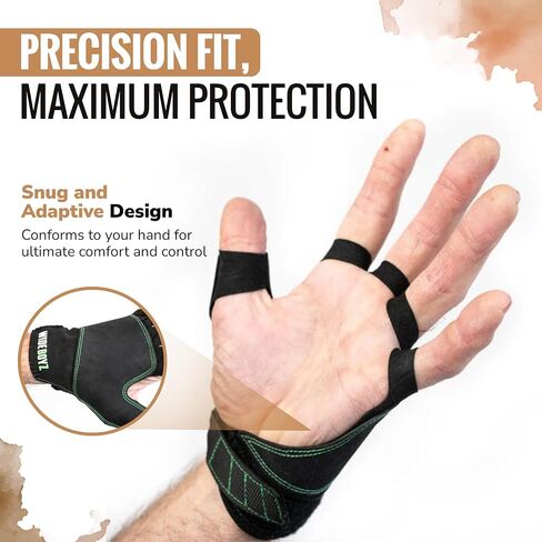 Rhino Skin Solutions Wideboyz Crack Climbing Gloves | Rock Climbing | Crack Climbing | Full Protection | Thumb Protection | Sticky Rubber in Saudi Arabia