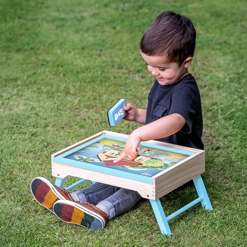 Bluey – Puppet Theater – Colorful Wooden Play Set with Theater and Puppets – FSC-Certified Material – Imaginative Fun for Ages 3 Years and Up in Saudi Arabia