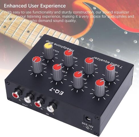 7 فرقة EQ EQ Equalizer Digital Enhancement 2 CHANNEY AUDIO TAPLOY لعشاق الموسيقى سبيكة الألومنيوم in Kuwait