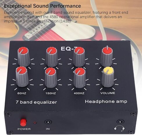 7 فرقة EQ EQ Equalizer Digital Enhancement 2 CHANNEY AUDIO TAPLOY لعشاق الموسيقى سبيكة الألومنيوم in Kuwait