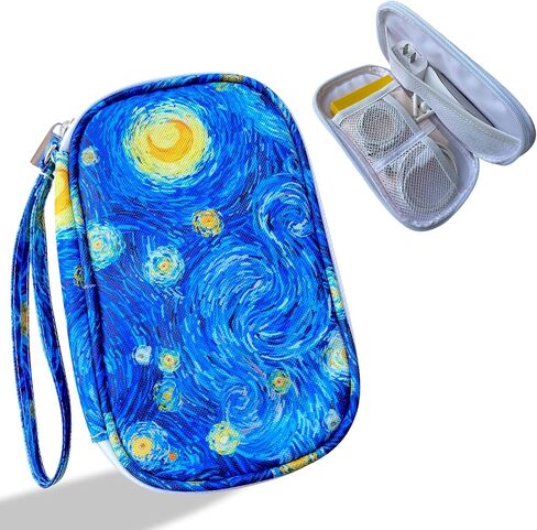 Electronics Organizer Travel Case, Cable Organizer Travel Essentials Tech Pouch,Suitable for Charger, Cable, Phone，Flash Drive,Starry Sky in Saudi Arabia
