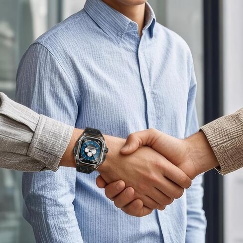 Allfulyun متوافق مع Apple Watch Ultra 2/1 Bands Case 49mm للرجال ، حالة مراقبة واقية مع حزام TPU متكامل ، Sport Iwatch Band 49mm in Saudi Arabia