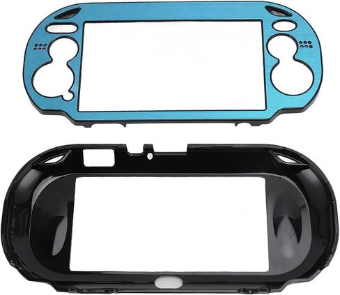علبة Game Console Metal ، تغطية الحالة الصلبة لـ PS Vita 1000 ، حالة حماية من سبائك الألومنيوم لـ PSV 1000 في الخزامى مع ملاءمة مثالية (أزرق فاتح) in Kuwait