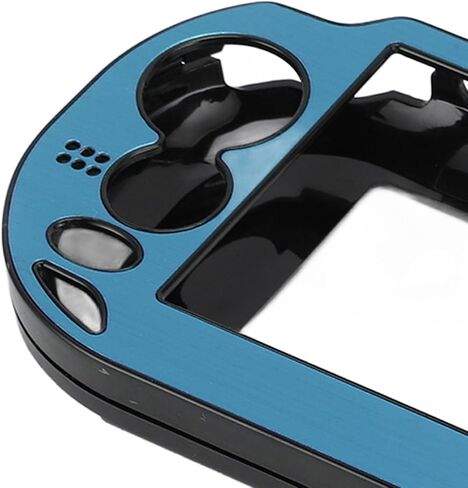 علبة Game Console Metal ، تغطية الحالة الصلبة لـ PS Vita 1000 ، حالة حماية من سبائك الألومنيوم لـ PSV 1000 في الخزامى مع ملاءمة مثالية (أزرق فاتح) in Kuwait
