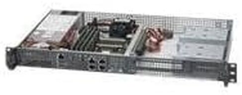 Supermicro SuperServer SYS-5018D-FN4T Intel Xeon D-1540 200W 1U Rackmount Server Barebone System (Black) in Saudi Arabia