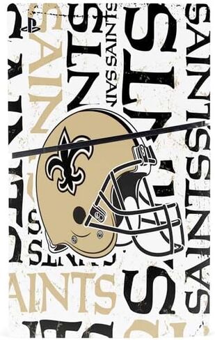 ألعاب Skinit Scenit Maming متوفرة مع وحدة التحكم الرقمية PS5 Slim Digital - NFL NEF New Orleans Saints بالأبيض والأسود in Kuwait