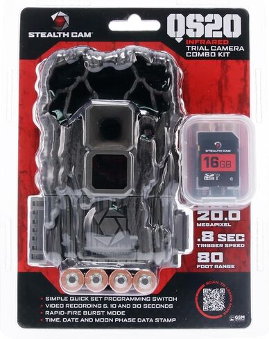 Stealth Cam QS20-20 Megapixel & 720 Video at 30FPS, 1 Count (Pack of 1) in Kuwait