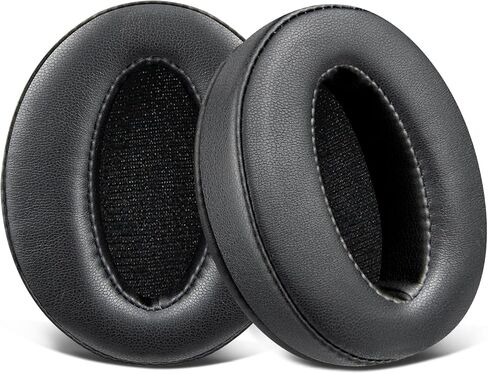 Soulwit Ear Pads Cushions استبدال ، أذن من Sennheiser HD 4.50BT ، HD 4.50BTNC ، HD 4.50SE ، HD 4.40BT ، HD 4.30G ، HD 4.20S ، HD 458BT ، HD 450 ، HD 450BT ، HD 400S ، HD 350BT - Black. in Saudi Arabia