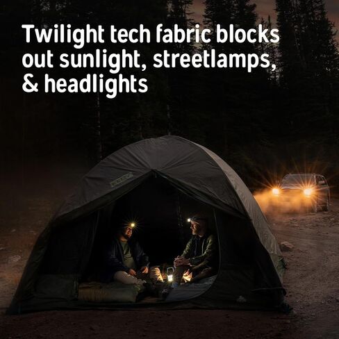 Kelty Daydreamer 4P + 6P Camping Tent, Blackout Fabric, Interior Light Diffusing Gear Loft, Standing Height, PFAS Free in Saudi Arabia