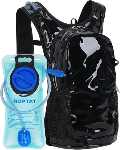Roptat Hydration Backpack Pack with 2L Hydration Bladder - Lightweight Water Backpack Water Pouch for Women Men Running Riding Biking Music Festival in Saudi Arabia