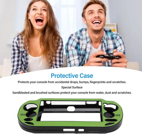 ASHATA Hard Case Cover for PS Vita 1000, Aluminum Alloy Protective Case, Recommended for Protecting and Transporting PS Vita 1000 Console Safely in Saudi Arabia