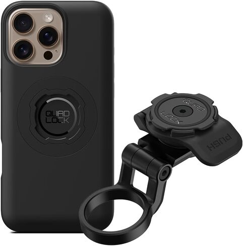 Quad Lock Stem Cap Mount (Adjustable) Bike Kit with iPhone 17 Pro Max MAG Phone Case in Saudi Arabia