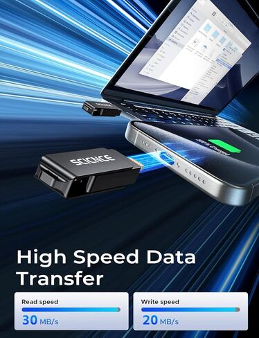 محرك أقراص فلاش SCICNCE 512GB مخصص لـ iPhone و USB Memory Photo Stick Storage لمقاطع فيديو الصور والتوصيل ولعب أي تطبيق مطلوب ، متوافق مع iPhone iPad Android وأجهزة الكمبيوتر (Silver Metal) in Kuwait