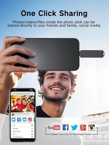 محرك أقراص فلاش SCICNCE 512GB مخصص لـ iPhone و USB Memory Photo Stick Storage لمقاطع فيديو الصور والتوصيل ولعب أي تطبيق مطلوب ، متوافق مع iPhone iPad Android وأجهزة الكمبيوتر (Silver Metal) in Kuwait