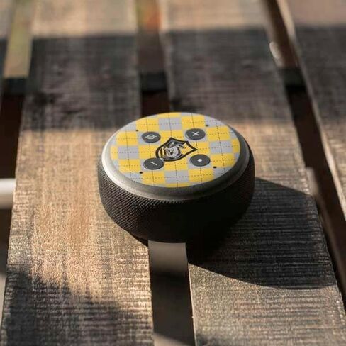 Skinit Decal Audio Skin Compatible with Amazon Echo Dot 3 - Officially Licensed Wizarding World Harry Potter Hufflepuff Crest Design in Saudi Arabia