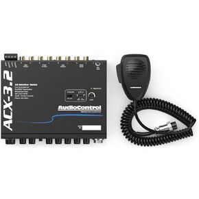 AudioControl ACX-3.2 All-Weather Graphic Equalizer and Crossover with Paging Mic