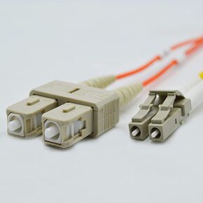 FiberCablesDirect ST-ST OM2 Fiber Patch Cable - 10Gb Duplex 50/125µm Multimode Corning Glass | 100M (328.08ft) | Bulk Networking, Data Centers, Telecom, Enterprise Applications