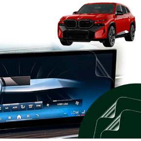 Matte Screen Protector for 2023 2024 2025 BMW XM Infotainment/Navigation Display Screen (Partial Coverage 14.9 Inches)
