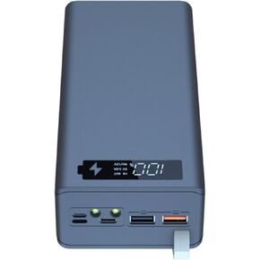 18650 Charger Box USB Mobile Holder C16PD Version Power for Shell Charger Box with Lighting Power Kit 18650 DIY Removable Welding-Free 16-Section 18650 Power Kit DIY Mobile (Black)