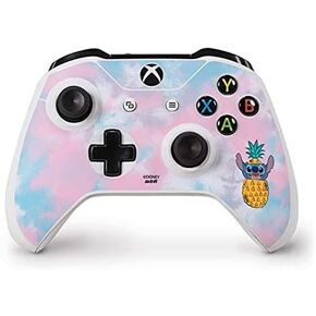 Skinit Skinit Gaming Gaming Skiner متوافق مع جهاز التحكم Xbox One S - ديزني ليلو المرخص رسميًا وغرزة تصميم غريب