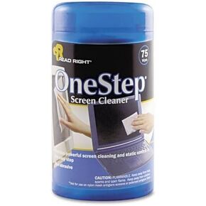 اقرأ يمينًا: مناديل شاشة Onestep CRT ، مناديل مبللة ، قطعة قماش ، 5-1/4 × 5-3/4 ، 75/حوض -: - تباع كحزمتين من - 1 -/ - إجمالي 2 لكل منهما