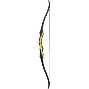 PSE ARCHERY PSE TD-RCRV Bow - Nighthawk 62"" RH 45 YLW/BlackMaple Riser, BK Limbs