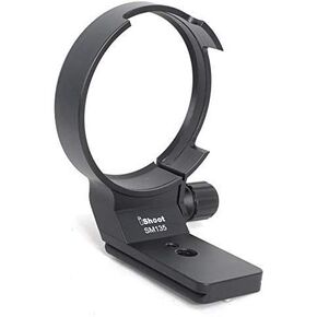 iShoot Full Metal Tripod Mount Ring for Sigma 135mm f/1.8 DG HSM Art Lens, Tripod Collar Lens Support Bracket Stand Base with Quick Release Plate Compatible with Arca-Swiss fit Tripod Ball Head