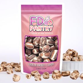Freeze Dried Ice Cream Sandwich Bites, 2 Pack, Vanilla, Crunchy & Sweet Snack, 2.5 oz, Dehydrated, Resealable Gift Bag