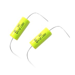2pcs 250V 4.7uF Audio Speaker Divider Crossover Non-Polarity Capacitor