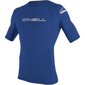 ملابس O'Neill Wetsuits للحماية من أشعة الشمس فوق البنفسجية للرجال ذات أكمام قصيرة طاقم Rashguard (جرافيت، X-Large) in Kuwait