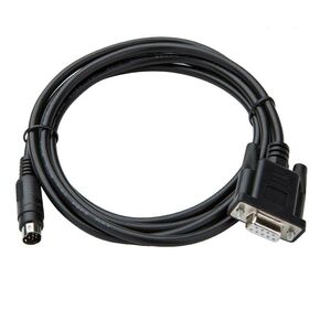 SA-SK-AK-FX for Display and Control Touch Screen SA SK AK and FX Series PLC Cable (Black 3 metres)