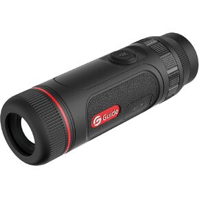 Guide TE421, Portable Thermal Monocular for Hunting, 400x300 (50Hz), Ultra-Lightweight and Compact, Handheld Night Vision Imaging for Hunting, Wi-Fi, 25mm Lens