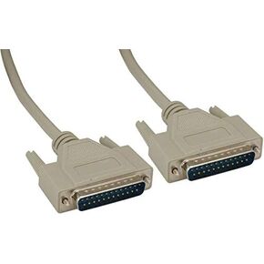 DB25 M/M RS-232 Serial Cable (50 Foot (1 Pack))