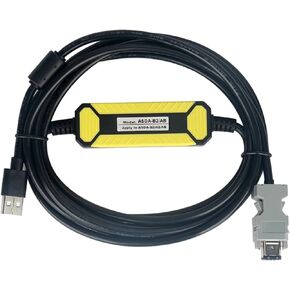 ASDA-B2/AB/A2 ASDA B2 ASD-CNUS0A08 for Servo Motor Driver Debugging Programming Cable Data Line(Black)