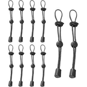 Backpack Hiking Stick Holder,Adjustable and Reflective Elastic Rope Lanyard,Walking Pole Fixing Buckle,Quiver Straps for Outdoor Hiking,Rock Climbing and Mountaineering Pole Storage