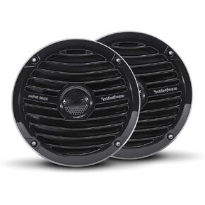 Rockford Fosgate RM1652B Marine 6.5" Full Range Speakers - Black (Pair)