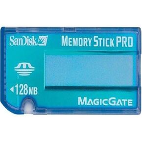 SanDisk SDMSV-128-A10 128 MB Memory Stick Pro (Retail Package)