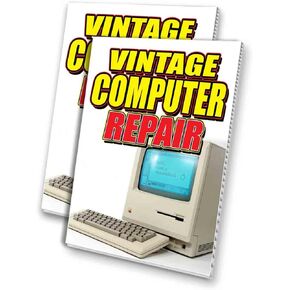 Vintage Computer Repair (24" x 36") 4Mm Corrugated Plastic Panel, Graphics Applied to 1 Side (Pk of 2) |Electronics, Laptops, Refurbish