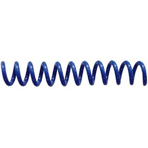 Spiral Coil Binding Spines 8mm x 381mm (5/16 x 15-inch) 4:1 [pk of 100] binds Legal Size, Color: Reflex Blue