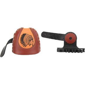 Kadimendium Quiver, 4 Arrows Durable Quick Release System Brown Quiver Holder for Outdoor Archery
