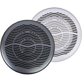 Power Acoustik MW‐10WT Marine Grade 10" Subwoofer, White & Titanium Grills