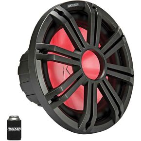 كيكر KM124 12 "مضخم صوت بحري مع LED شواء الفحم 4 أوم للتطبيقات المختومة