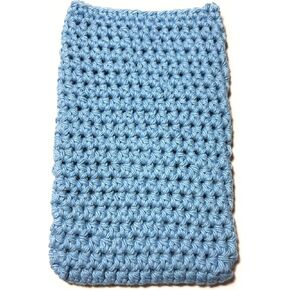 Handmade Crochet Phone Sleeve, Protective Eyeglass Pouch, Multi-Use