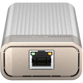 QNAP 10GBASE-T Network Adapter to USB 4 Type-C & Thunderbolt 3/4 Compatible (QNA-UC10G1T)