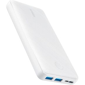 Anker Portable Charger, 325 Power Bank (PowerCore Essential 20K), 20K Battery Pack with 15W Charging, PowerIQ, 2 USB-A, 1 Micro USB, 1 Input and Output USB-C Ports for iPhone Series, AirPods, and More