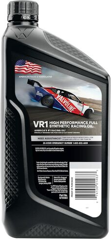 Valvoline VR1 Racing Synthetic SAE 10W-30 Motor Oil 1 QT in Saudi Arabia