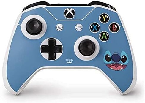Skinit Decal Gaming Skin Compatible with Xbox One S Controller - Officially Licensed Disney Lilo and Stitch Stay Weird Design in Saudi Arabia