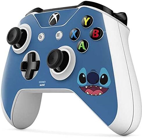 Skinit Decal Gaming Skin Compatible with Xbox One S Controller - Officially Licensed Disney Lilo and Stitch Stay Weird Design in Saudi Arabia