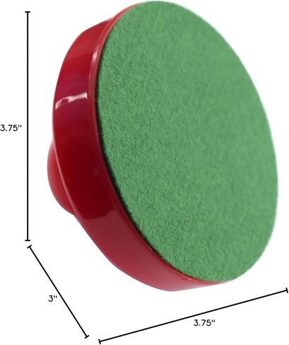 Hathaway Air Hockey Strikers and Puck Set, Red, 3.75/2.875-Inch (BG1007) in Kuwait